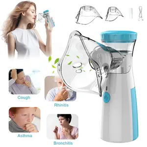 Portable Mesh Nebulizer for Asthma & Respiratory Relief - Handheld Ultrasonic Device, Compact & Convenient for Travel & Home Use