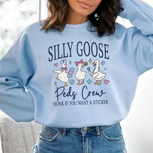 Goose Pediatric Nurse T-Shirt, Sweatshirt - Peds Emergency PICU ER