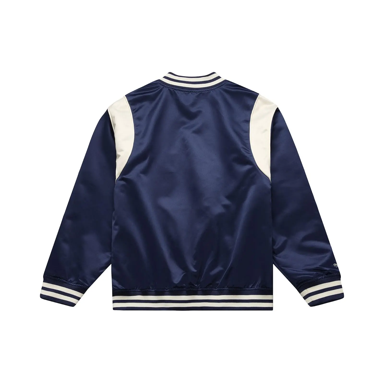 New York Yankees Navy Retro Roots Lightweight Satin Jacket New York Yankees Navy Retro Roots Lightweight Satin Jacket