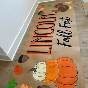 Cherub Paper Co. Hand-painted Custom Kraft Banner for Any Occasion Premium Paper Sentimental Gifting Home Studio Etsy Shop Personalized Painting Gift for Special Moments