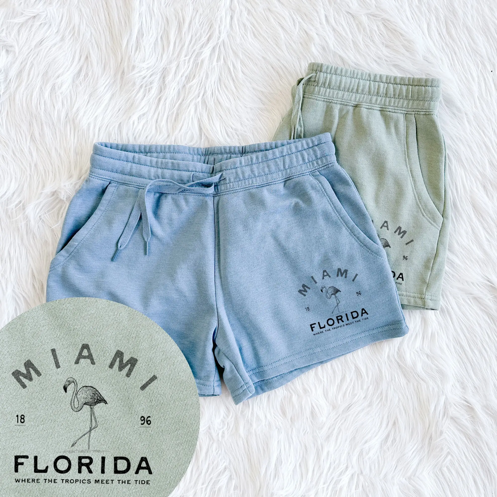 Miami Florisa Flamingo - Women's Cali Wave Shorts