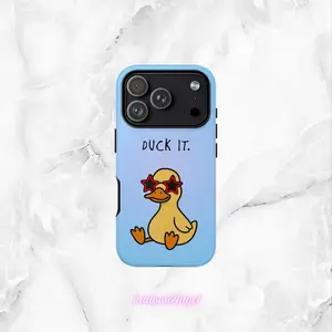 Duck It Phone Case | Funny Quirky Design | iPhone