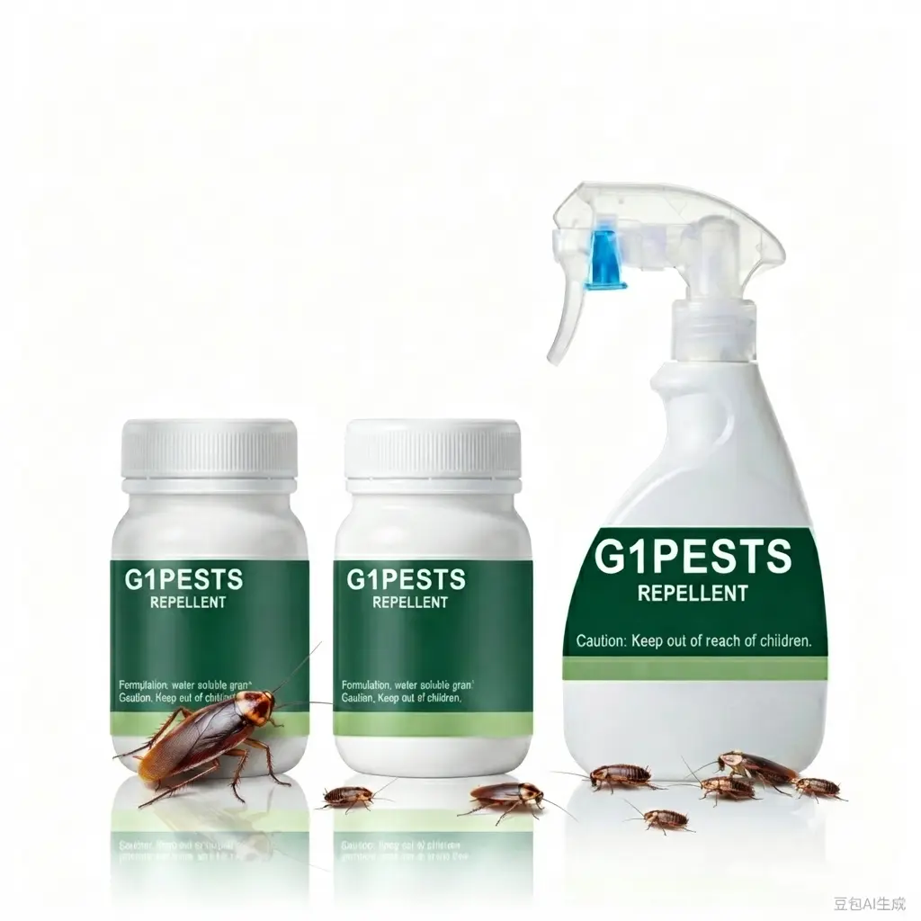 Pest Control Concentrate - Repels 40+ Household Pests (Roaches, Ants, Spiders, Bed Bugs), Pet-Safe With Proper Usage, Indoor & Outdoor Application, Mixes Into 1 Gal Insect Spray