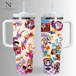 30oz/ 40oz / 20oz POMNI The Amazing Digital Circus Tumbler , Movie cup, Gift for Any Occasion: Birthdays, Holidays, or Special Moments for Family, Friends, or Coworkers