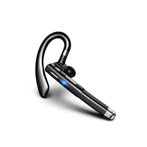 Wireless Single Earbud Bluetooth Headset In-Ear & Ear-, Noise Canceling for Car Calls, Business Universal, Ultra-Long Battery Life
