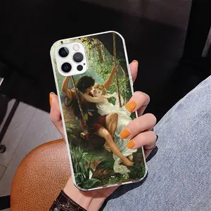 Paint Art Renaissance Phone Case For iPhone 16 Pro Max 15 + 14 Plus 11 12 13 Mini Xs X XR 7 8 SE Personalized Gift Print Cover