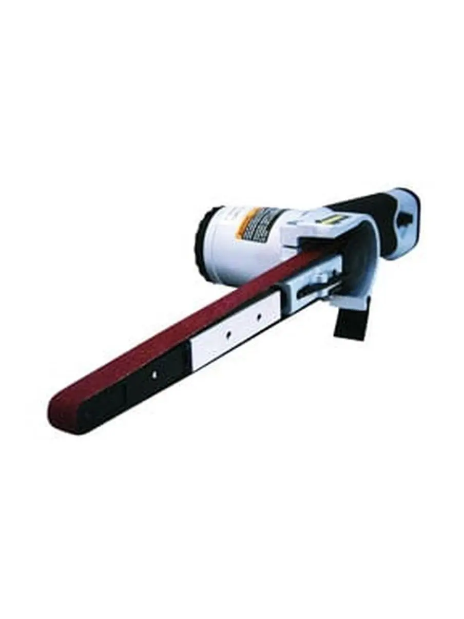 Astro Pneumatic 0.5x18 in (12.7x457 mm) Air Sander with 40 & 60 Grit Sanding Belts, Variable Speed, Non-Slip Handle Grip, Simple Tension Lever, Increased Pulley Space, Ideal for Spot Weld Removal, 0.5 X 18, 12.7 X 457 Mm