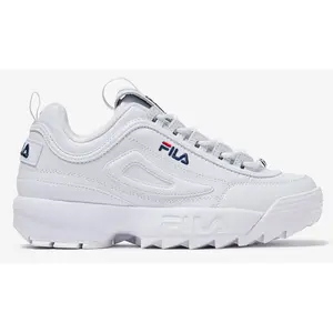 Fila Disruptor ll Premium - 5FM00002-125 - White / Navy / Red - WOMEN'S