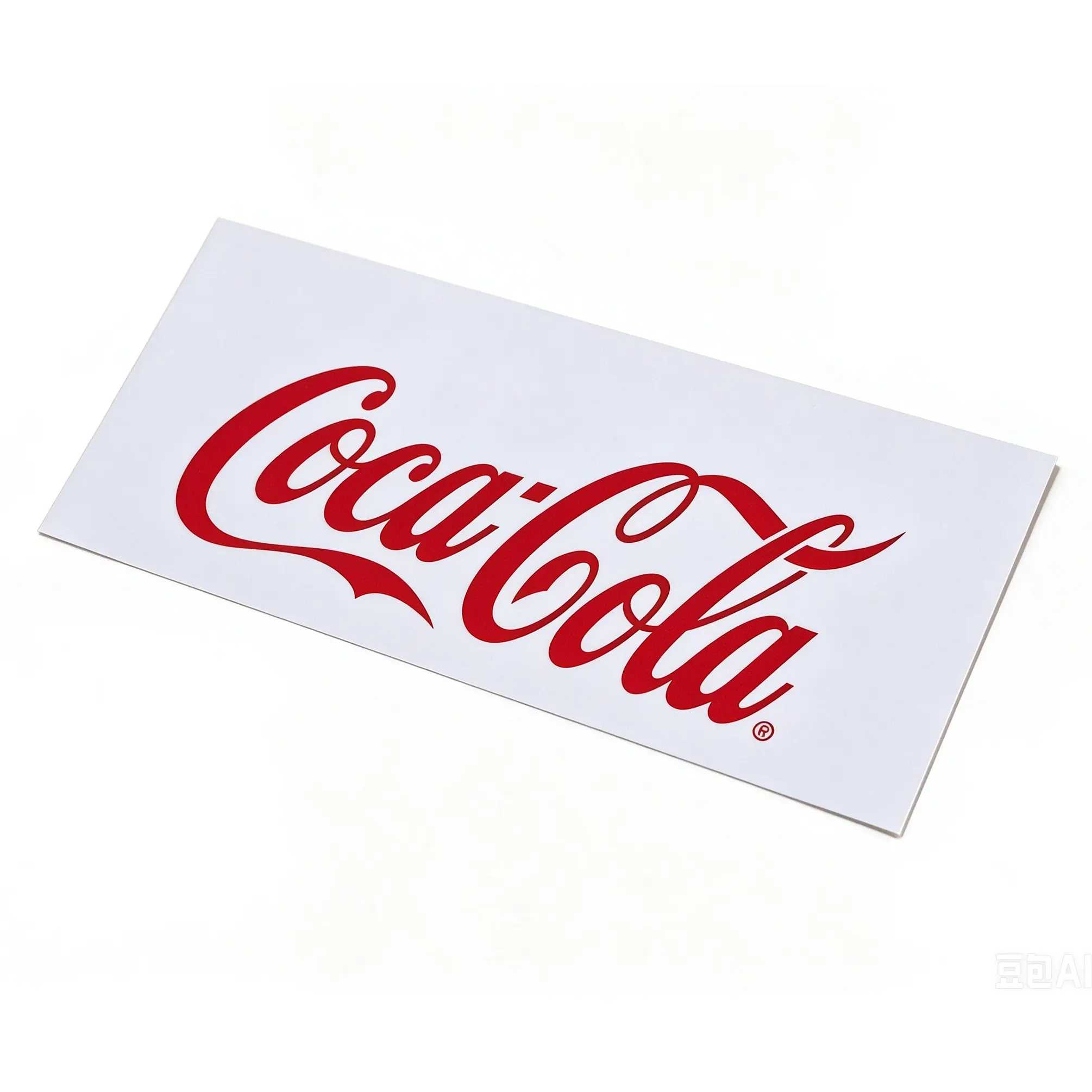 FixtureDisplays 8" x 2.5" Coca-Cola UV Decal Sticker Waterproof UV Resistant Red Letter Replacement Decal for 12176 Ice Cooler Ice Chest Restoration Repair 16199