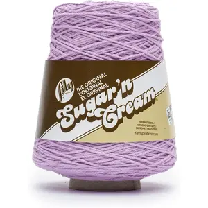 Cones Orchid Yarn - 1 Pack of 400g/14oz - 100% Cotton - #4 Worsted (Medium) - 674 Yards - Knitting/Crochet