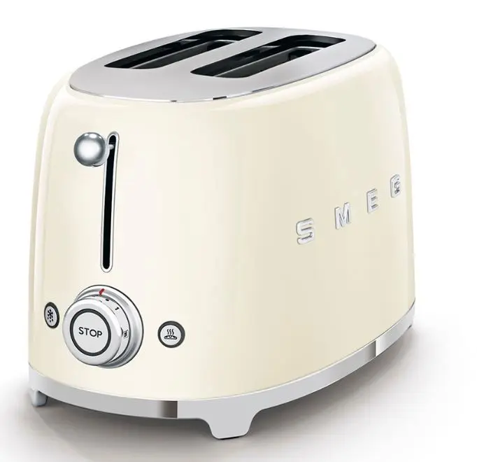 SMEG 2-Slice Toaster | Cream SMEG 2-Slice Toaster | Cream