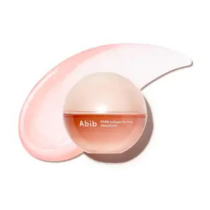 Abib - PDRN Collagen Lip Mask Glazed Jelly 0.38 fl oz | Korean Lip Butter Balm Overnight Sleeping Mask Hydrating Care Moisturizer Treatment for Flakey, Dry Lips
