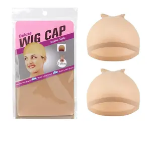 Invisible Wig Caps Set, Super Soft & Breathable, Stretchable Design, Neutral Skin Tone, Ideal for Stylish Looks, Great Gift Choice