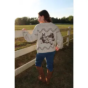 Mane Horse Cardigan