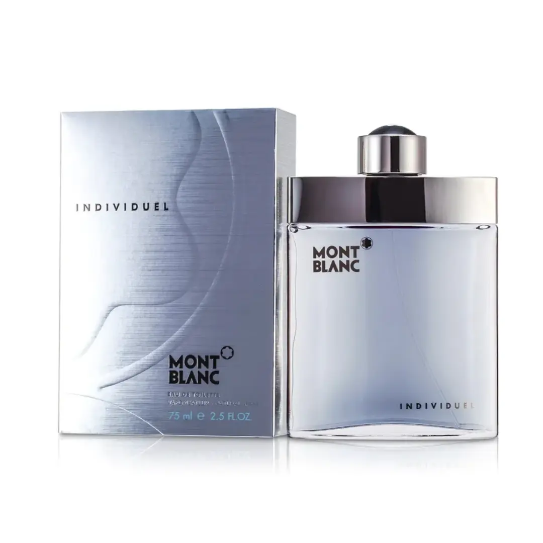 Montblanc Individuel Eau de Toilette For Men 2.5 oz | Fresh Woody Oriental Men's Cologne with Raspberry, Cinnamon & Sandalwood