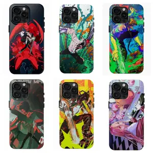 Vibrant Cha1nsaw Man Aesthetic Phone Case, Graffiti StyleFor iPhone 11 12 13 14 15 16 17 Pro Max For Samsung S26 S25 S24 S23 S22-Gift For Her/Him/Anime lovers