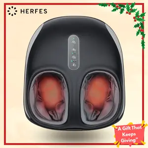 Shiatsu Foot Massager with Soothing Heat, Deep Kneading Therapy & Air Compression, Promotes Blood Circulation, Foot Comfort, Adjustable Settings For Sensitive Feet, Foot Spa Machine DealsForYouDays, Self Care Products