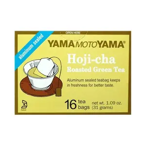 YAMAMOTOYAMA Japanese Sencha Green Tea Bags - 16 Count, Authentic Loose Leaf Flavor, Refreshing & Aromatic Brew