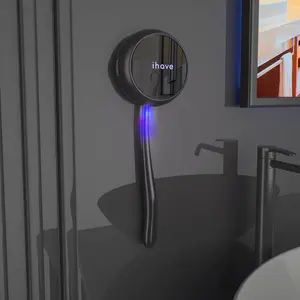 Digital Toothbrush Holder with Blue Light Technology for Germ Elimination