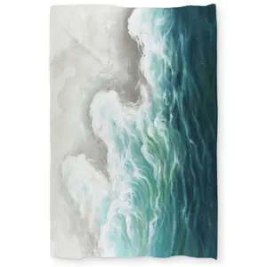 Begin Home Decor C1DCTXLWGPUO3X Seaside Bedroom Landscapes Twin Size Extra Long Duvet Cover - Home Decor Essentials