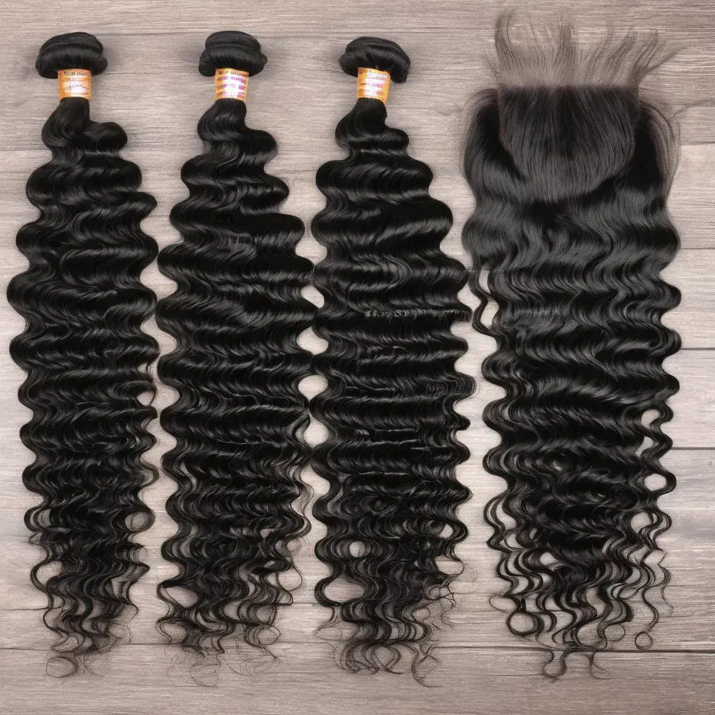 3 Bundles + 4X4 Closure