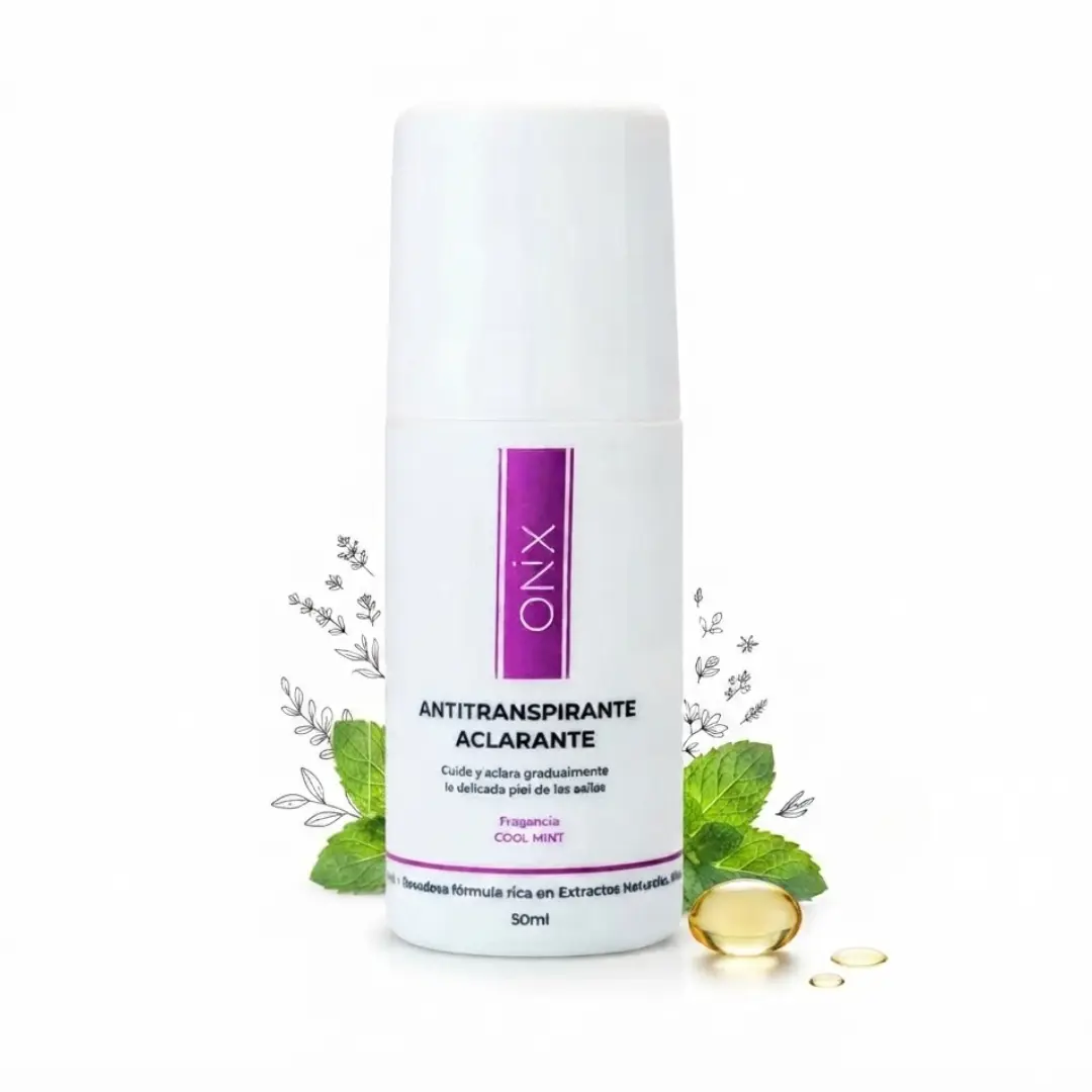ONIX Desodorante Unificador - Roll-on Deodorant Cream - 60ml Anti-Perspiration Protection, Daily Care Niacinamide, Vitamin E, Even Tone All Skin Types