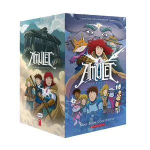 Amulet -9 Box Set -- Kazu Kibuishi - Paperback