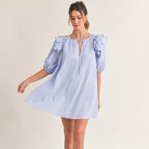 The Sofia Dress Blue