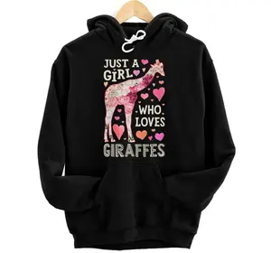 Giraffe Just A Girl Who Loves Giraffes Flower Women Floral Hoodie, Sweatshirt, T-Shirt