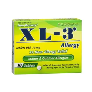 XL3 10 Tablets - Dietary Supplement for Adults - Vitamins & Minerals - Healthcare & Fitness - Includes Nutritional Information Edible