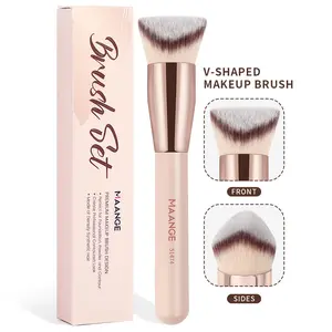 MAANGE 1pc Professional Multi-Functional Makeup Brush Set,Slope Foundation Brush,Versatile Beauty Tool for All Makeup Applications,Gift for Women & Girls