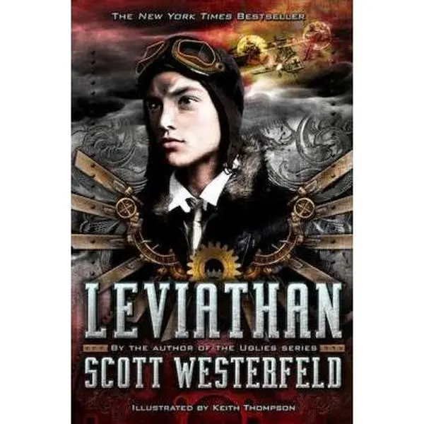 Used Book - Leviathan by Scott Westerfeld (Softcover, Like New) - English Literature Book for Young Readers, Simon & Schuster Publication, Paperback Edition