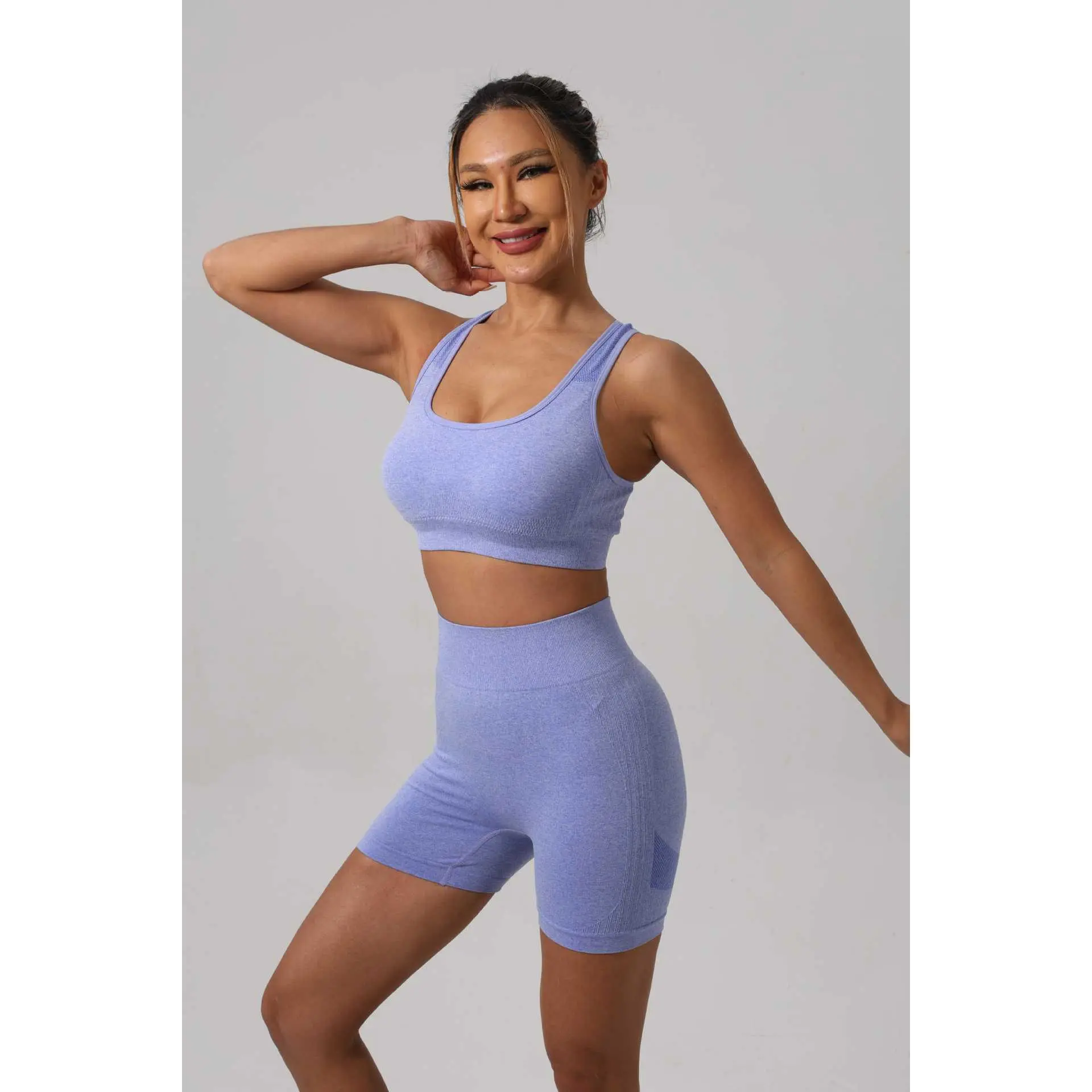 Blue short set [bra + shorts]