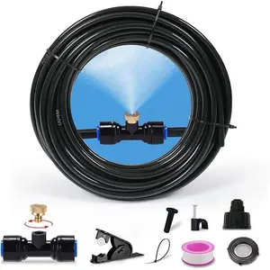 Misters for Outside Patio, 33FT（10M） Misting Cooling System, Patio Misters for Cooling Outdoor w...