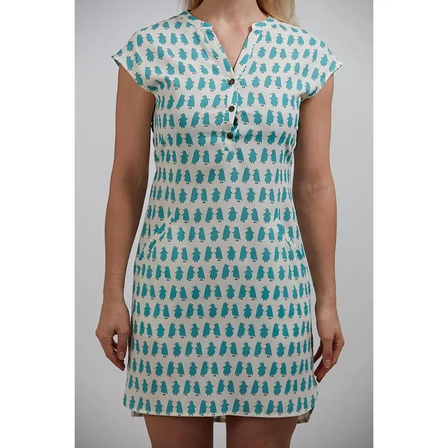 Penguin All Over Print Shift Dress