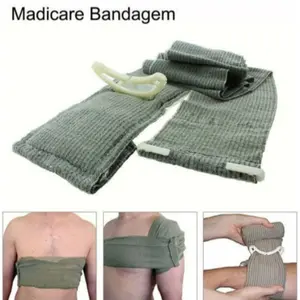 6 Inch Bandage Training Emergency Trauma Vacuum Compression Packaging Tactical Elastic Hemostasis Bandage Set Emergency Supplies