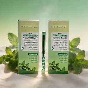 Portable Double-Tip Refillable Mint Inhaler, Suited for All-night Study, Long Haul Travel Routes, Everyday Workplace Scenarios, Mini Concealed Carry & Disassemblable Inner Core Design