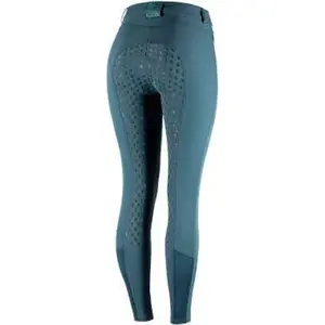 Majolica Blue 'Sienna' Silicone Full Seat Breeches