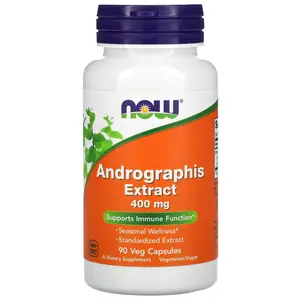NOW Foods Andrographis Extract, 400 mg, 90 Veg Capsules