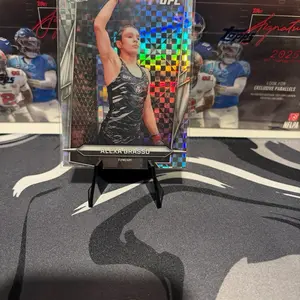2026 Topps Chrome UFC Alexa Grasso X-Fractor Parallel On-Screen Auction