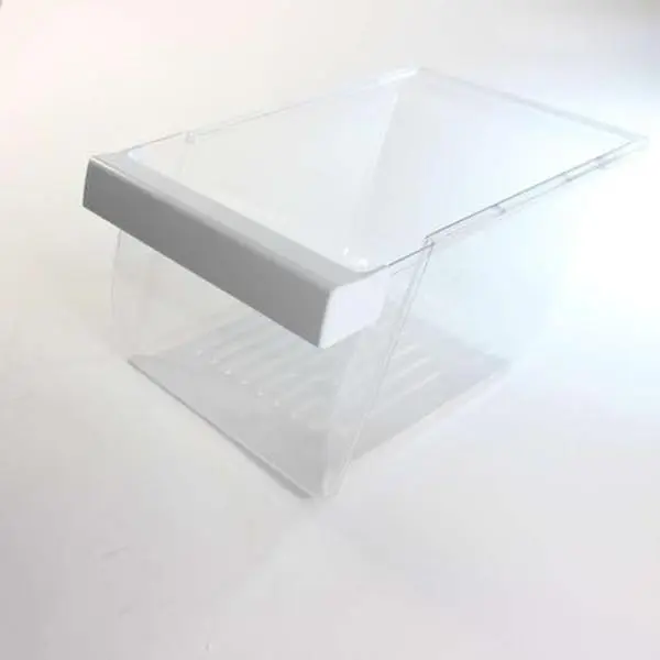 LG 3391JJ1020D Genuine OEM Refrigerator Vegetable Tray Assembly, Durable Genuine OEM Replacement Part for Enhanced Equipment Performance