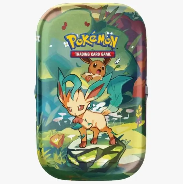 Prismatic Evolutions Mini Tin [Leafeon] - SV: Prismatic Evolutions (PRE)