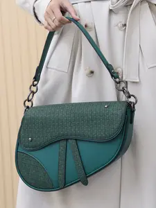 Z30-New women's underarm bag saddle bag handbag crossbody bag