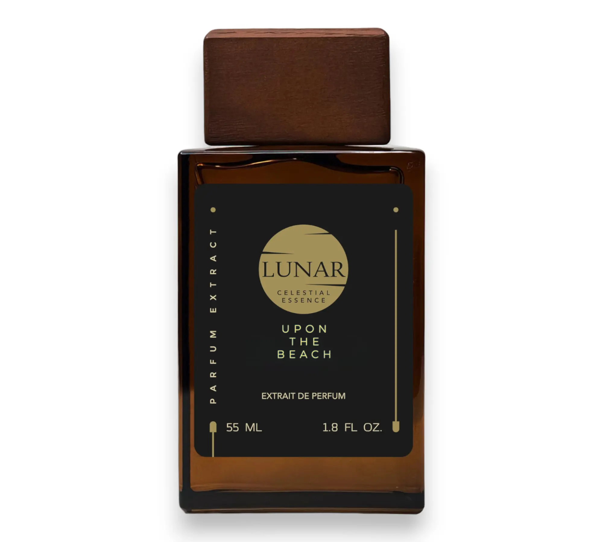 LunarCo UPON THE BEACH  top notes  Yuzu, Pink Pepper, Cypress for Unisex Extrait de Parfum Spray, 1.8 Ounce