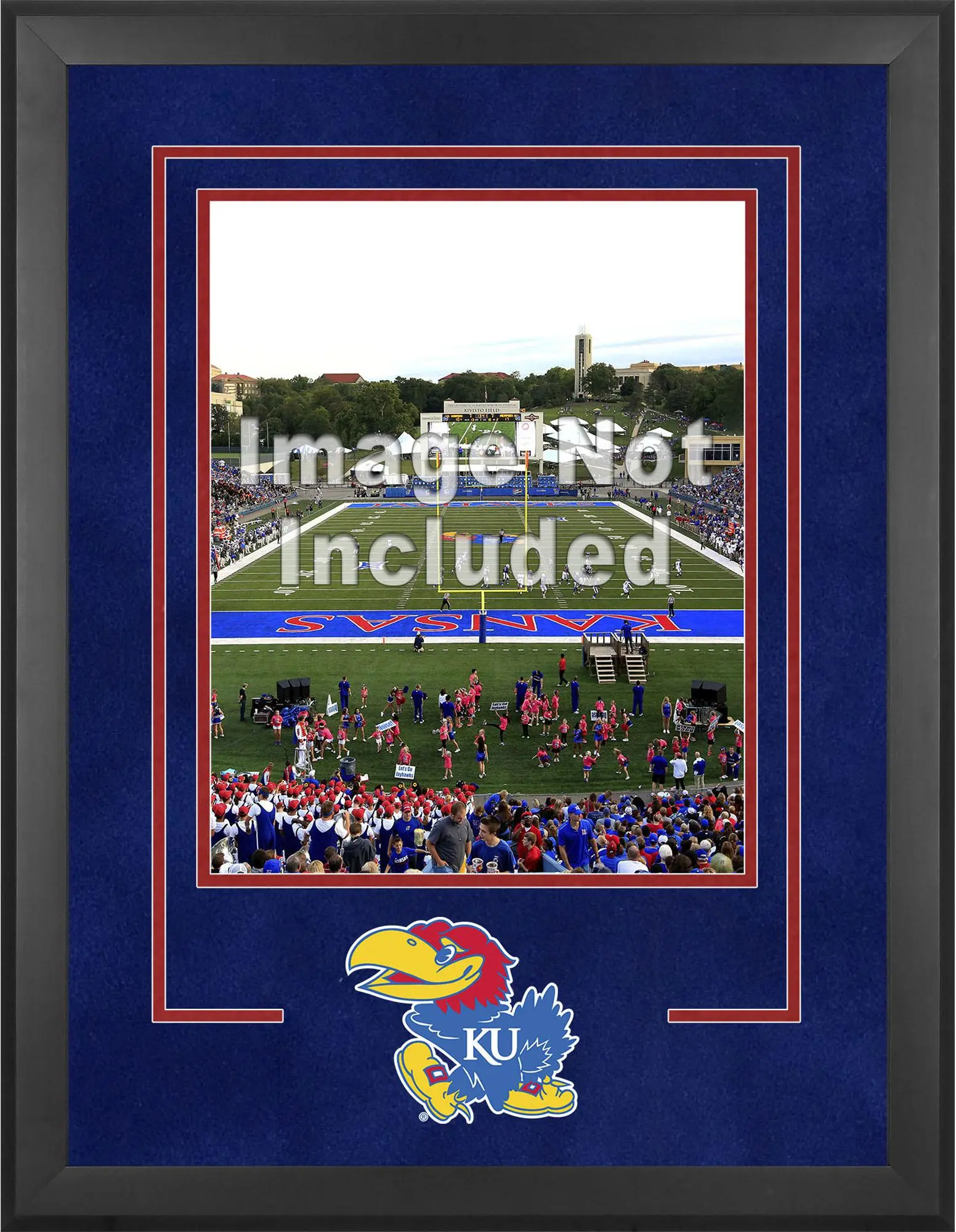 Kansas Jayhawks Deluxe 16" x 20" Vertical Photograph Frame with Team Logo