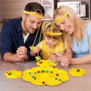 Magnetic Bee Toy String Game Fun Family Games for Kids Ages 3+ Colorful Multifunctional Portable for Outdoor Backyard Travel Camping，Christmas，birthday gift