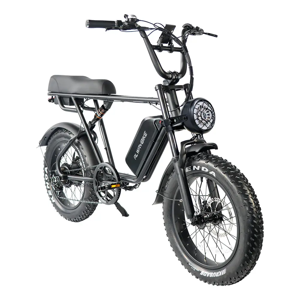 【Electric Mountain Bike】 750W V8 Electric Mountain Bike | 48V 15Ah Removable Battery  Li-ion,  Adult Electric Bicycles,  socal flyers ebike wind  horse  electric  bike cheape bike fatboy  bmx Retro Fat Tire Electric Bike with Cruise Control