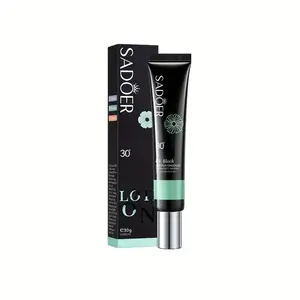 Color Correcting Primer Set – 3 Shades (Green, Purple, Beige) | Hydrating Tone-Up Cream | SPF 30+ Makeup Base for Redness, Dullness, Dark Circles