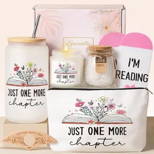 Book Lovers Gifts-Gifts for Book Lovers Women-6 PCS Bookish Gifts for Readers Book Club Gifts for Bookworm Teacher Bookaholic Librarian, Book Themed Reading Gifts Birthday Mothers Day
