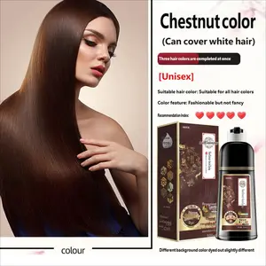 3-In-1 Hair Dye, Covers Hair, Natural Herbal Ingredients, Salon-Quality Hair Care, Gentle on Scalp and Hair, Plant-Based Formula